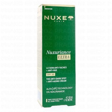 NUXE Nuxuriance ultra - Le Soin Anti-Taches + Anti-Âge SPF30 50ml