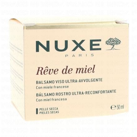 NUXE Rêve de Miel - Baume Visage Ultra-Réconfortant 50ml