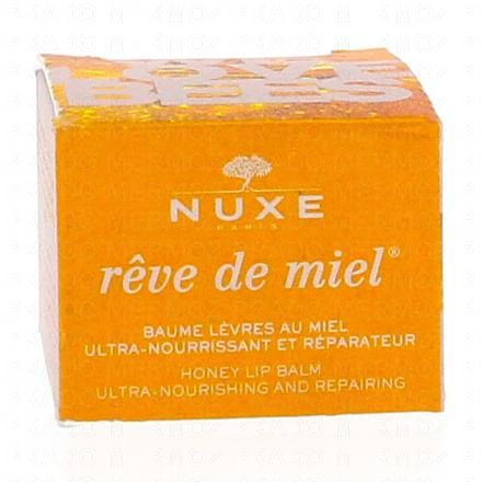 NUXE Rêve de Miel - baume lèvres ultra-nourrissant et réparateur pot 15ml