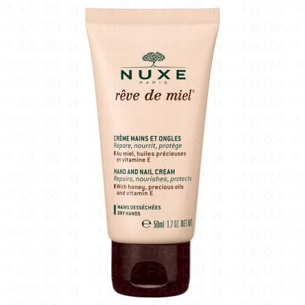 NUXE Rêve de miel crème mains et ongles tube 50ml