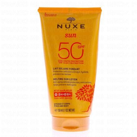 NUXE SUN Lait fondant haute protection SPF50 (150ml)