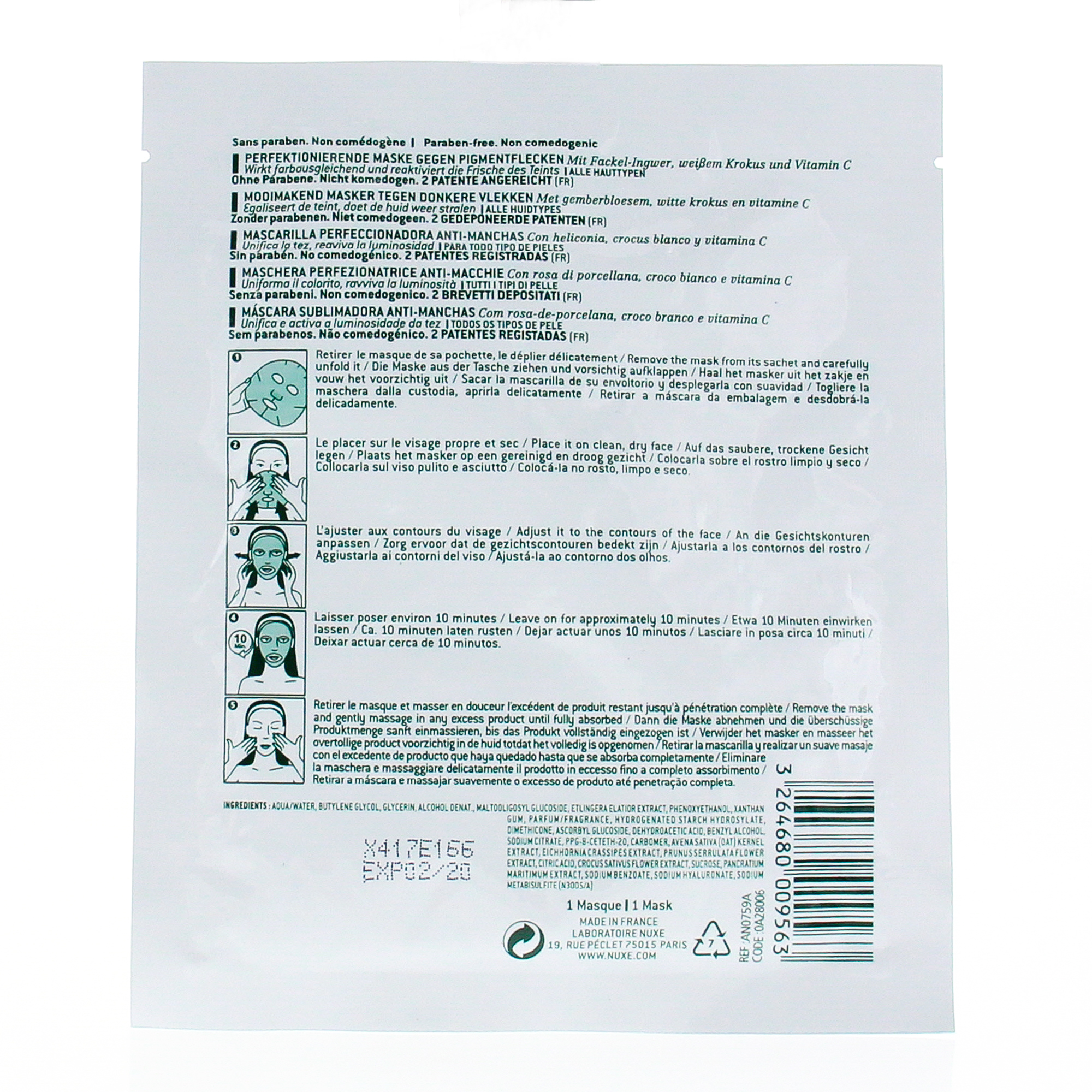 masque nuxe anti tache masque nuxe anti tache