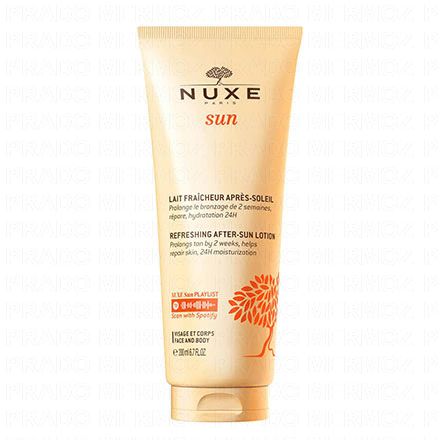 NUXE Sun lait fraîcheur après soleil tube 200ml