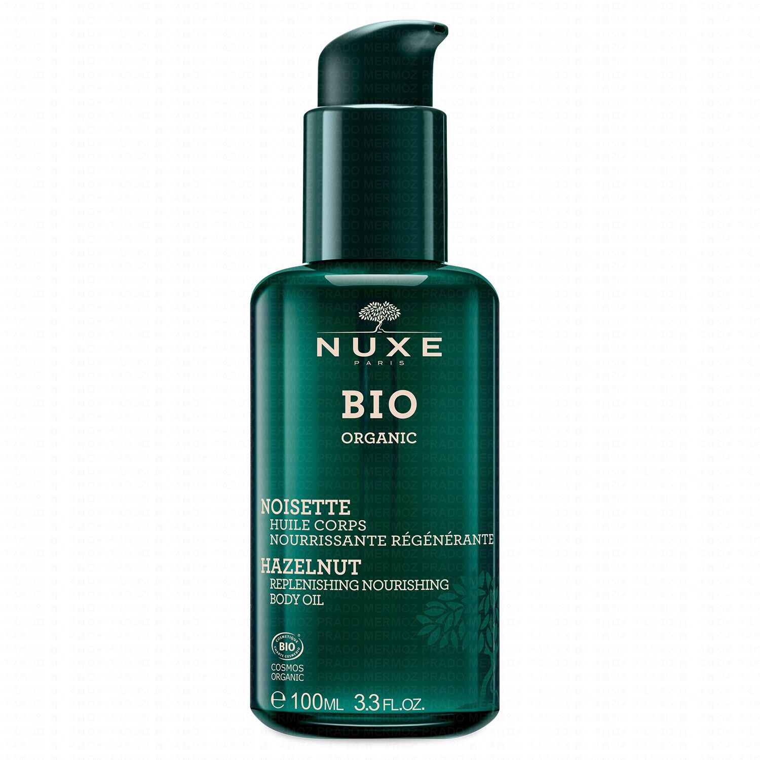 NUXE bio Noisette huile corps nourrissante régénérante flacon pompe 100ml Nuxe Bio Organic