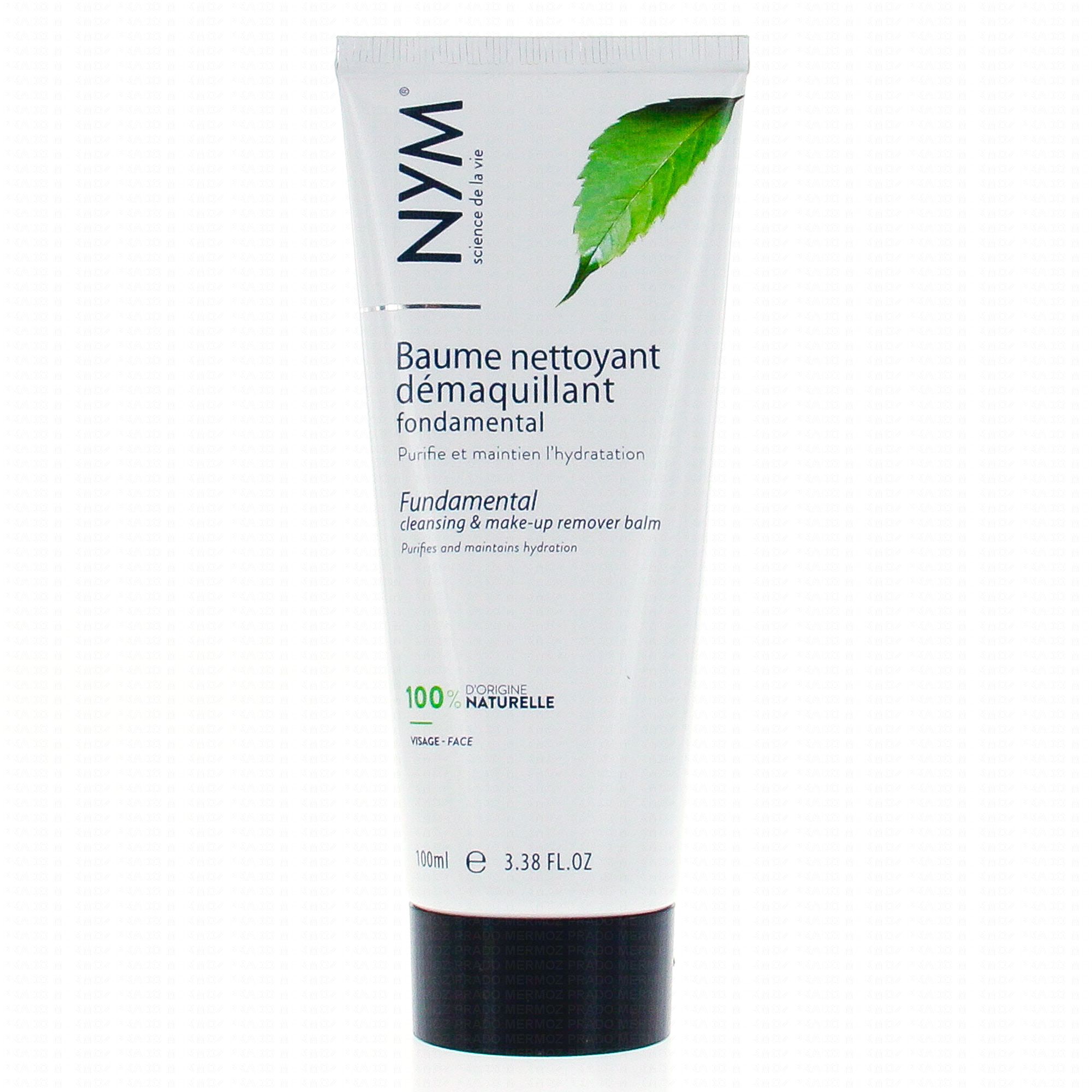 NYM Baume nettoyant démaquillant fondamental tube 100ml - Parapharmacie  Prado Mermoz