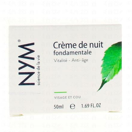 NYM Crème de nuit fondamentale visage pot 50ml