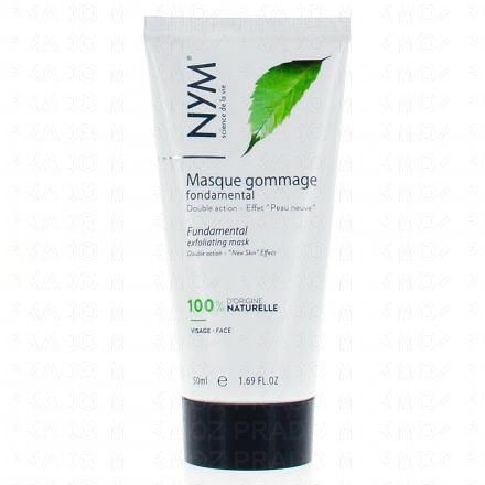 NYM Masque gommage fondamental visage tube 50ml