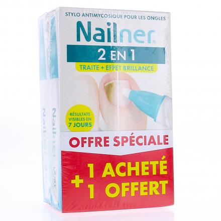 Nailner Mycose des ongles 2 en 1 stylo 4ml (1 stylo + 1 offert)