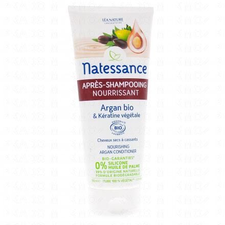 Natessance Après-shampooing Argan & Kératine végétale (tube 200ml)
