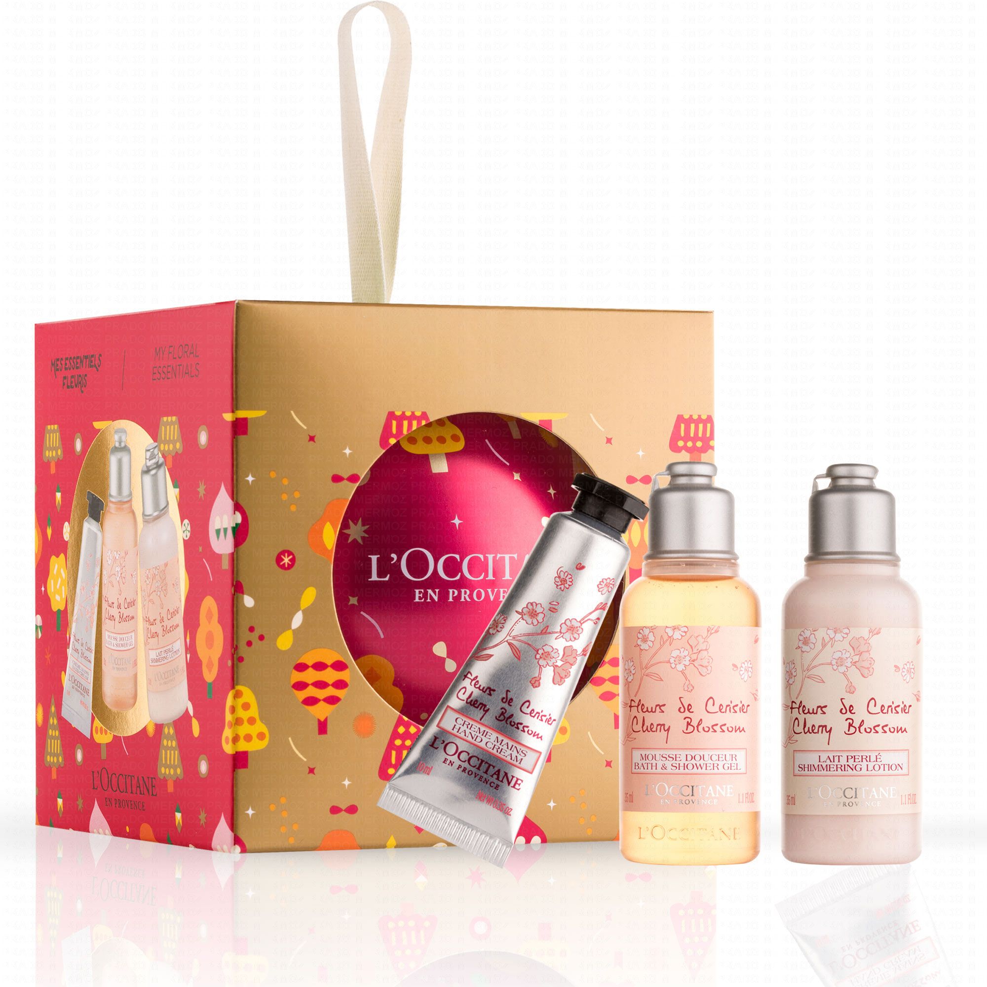 Loccitane Boule De Noel Fleurs De Cerisier Mes Essentiels Fleuris