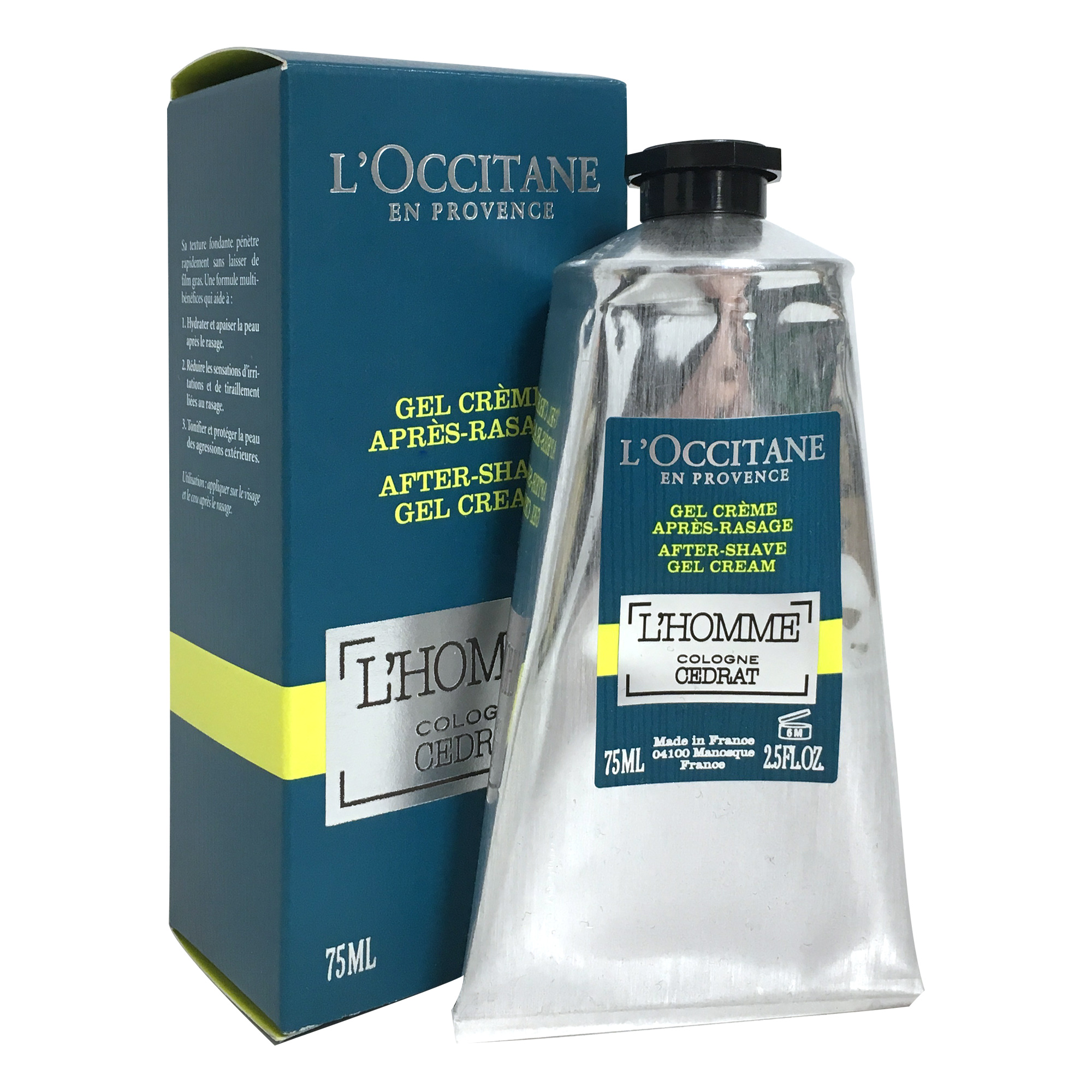 OCCITANE GelCrème après rasage 75ml Parapharmacie en ligne Prado Mermoz