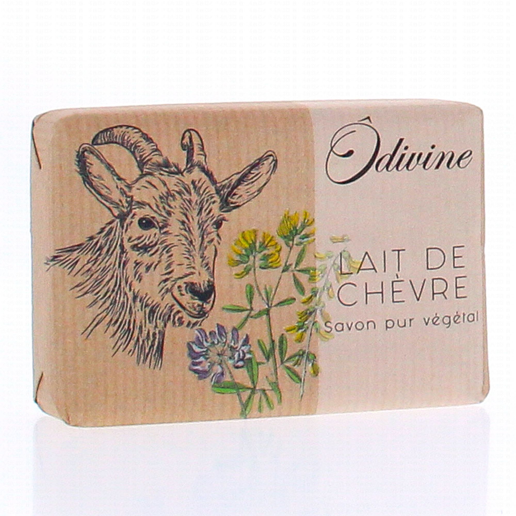 ODIVINE Savon au lait de chèvre 100g - Parapharmacie Prado Mermoz