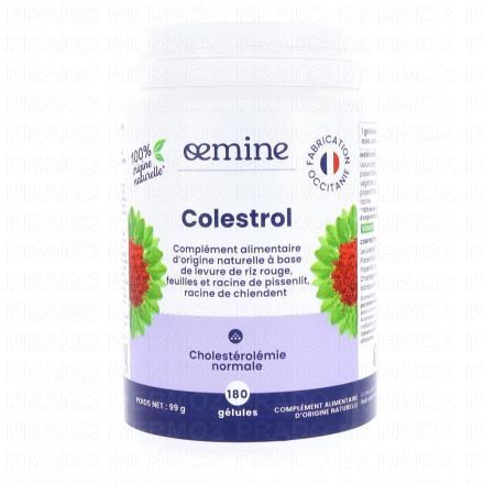 OEMINE Colestérol (boite de 180 gélules)