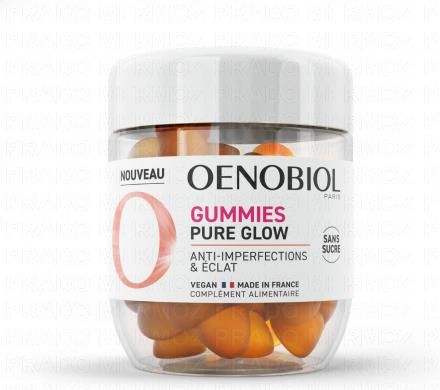 OENOBIOL Gummies Pure Glow anti imperfection et éclat 60 gummies