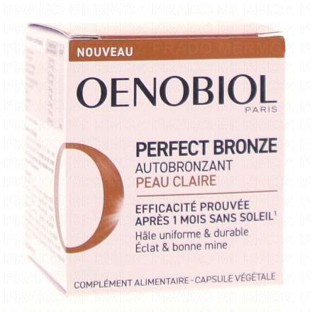 OENOBIOL Perfect Bronze peau claire x30 comprimés