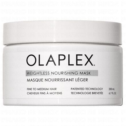 OLAPLEX Masque Nourrissant L&eacute;ger pour cheveux fins 200ml