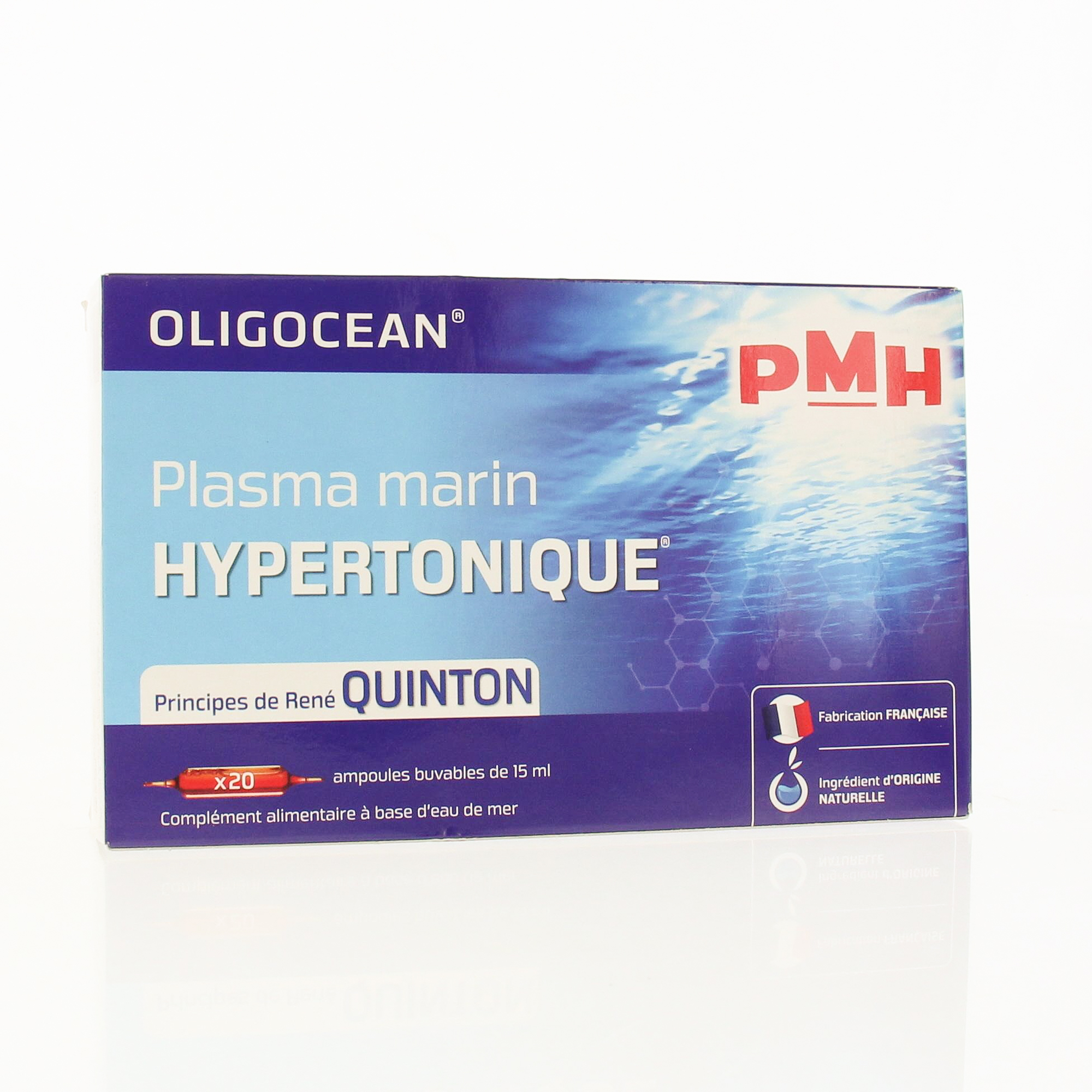 Quinton hypertonic - 30 ampoules - Pharmacie en ligne