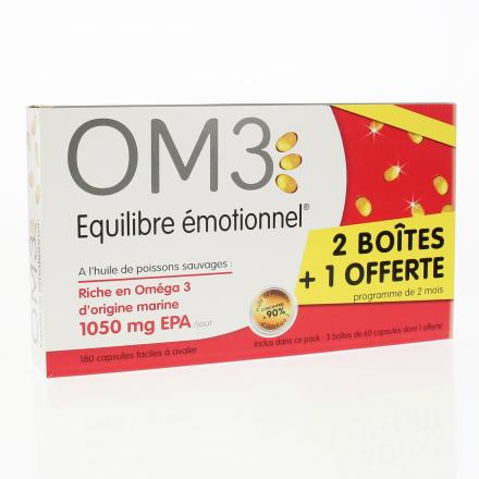 OM3 Equilibre émotionnel PACK PROMO