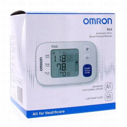 OMRON Tensiomètre automatique poignet RS4 blanc