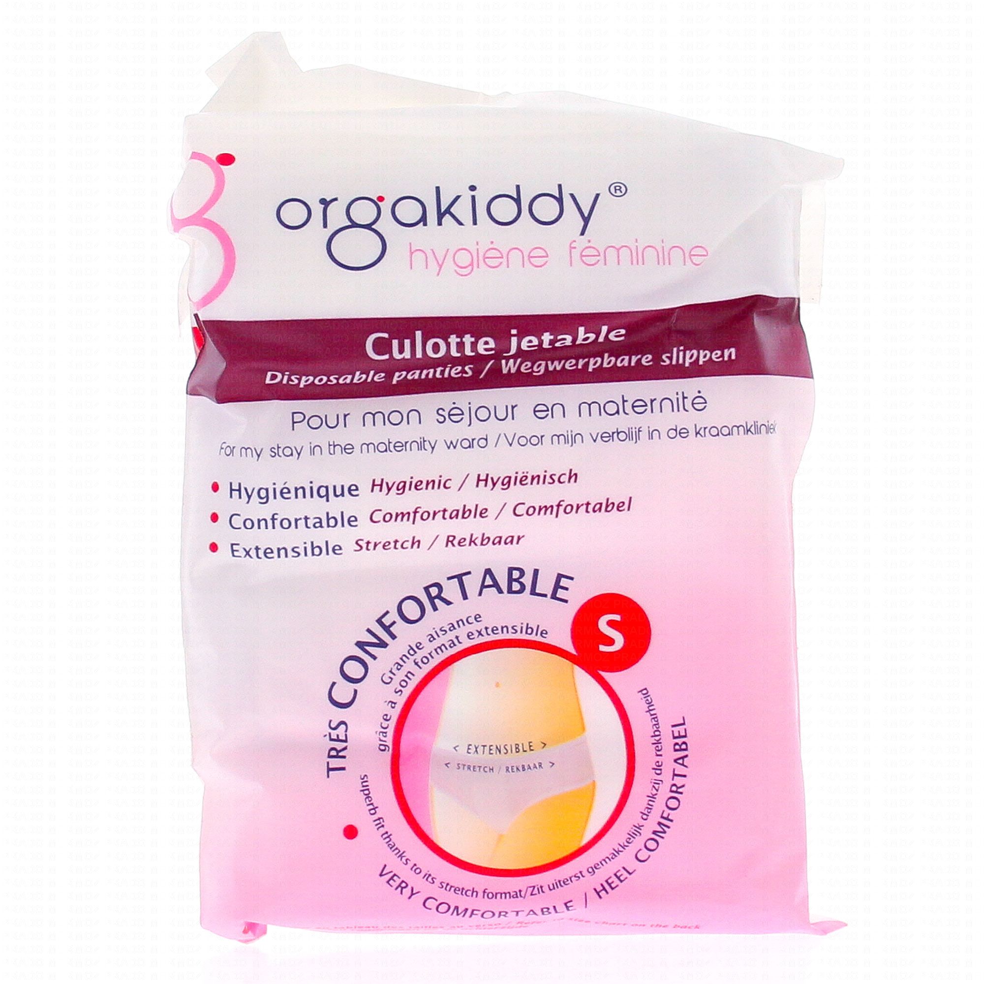 ORGAKIDDY Culotte jetable maternité x4 - Parapharmacie Prado Mermoz