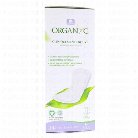 ORGANYC Prot&egrave;ge slips extra fin x24