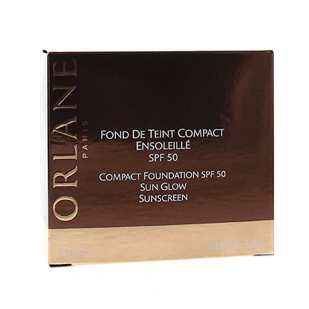 ORLANE fond de teint compact ensoleillé SPF50 n°3 9ml