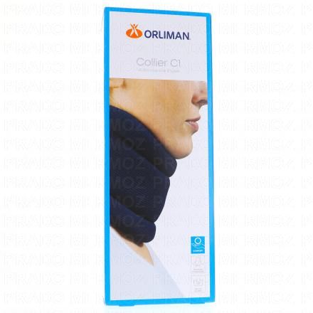 ORLIMAN Collier cervical C1 souple hauteur 9,5cm taille 1