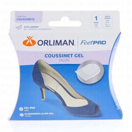 Feetpad - Coussinet gel talon 1 paire taille unique