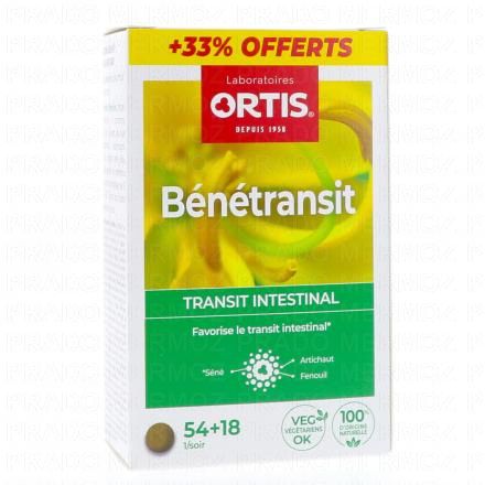 ORTIS Bénétransit Transit intestinal (boîte de 72 comprimés)