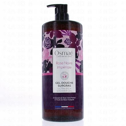 OSMAE Collection florale - Gel douche surgras Rose noire impériale n°52 1L