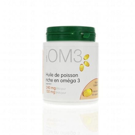 OM3 huile de poisson 120 capsules