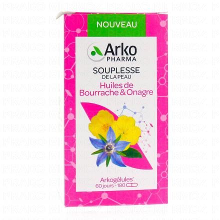 Arkogélules - Huile de Bourrache / Onagre 180 capsules