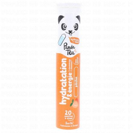 PANDA TEA Pastilles Hydratation & Énergie x20 (pêche)