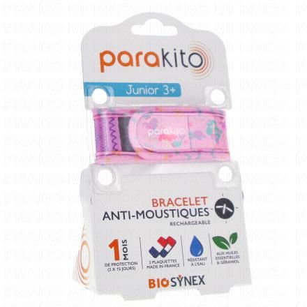 PARAKITO Bracelet Anti moustiques Junior 3+ (sirènes)