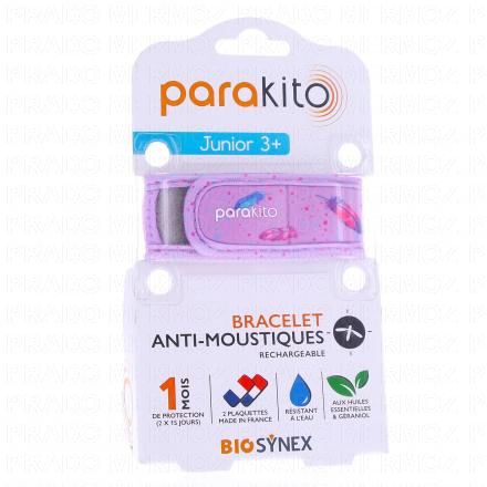 PARAKITO Bracelet Anti moustiques Junior 3+ (plume)