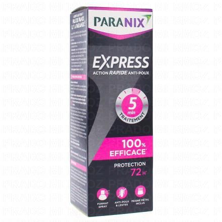 PARANIX Express Spray Anti poux Flacon 100ml