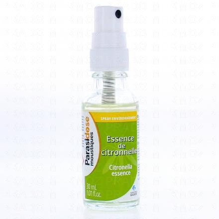 PARASIDOSE Moustiques - Spray environnement Essence de citronnelle 30ml