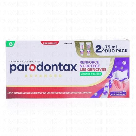 Dentifrice Renforce et Protège les Gencives à l'Acide Hyaluronique lot 2 x 75ml