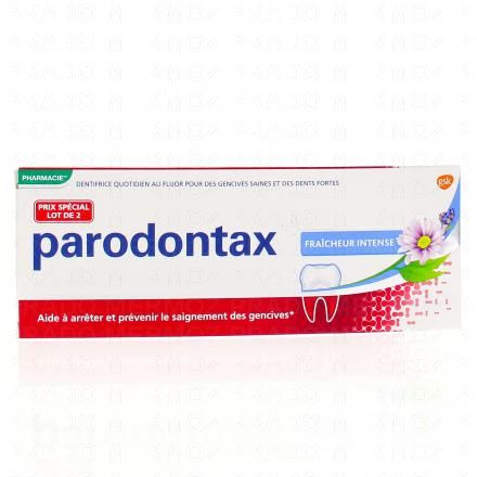 PARODONTAX fraîcheur intense lot de 2