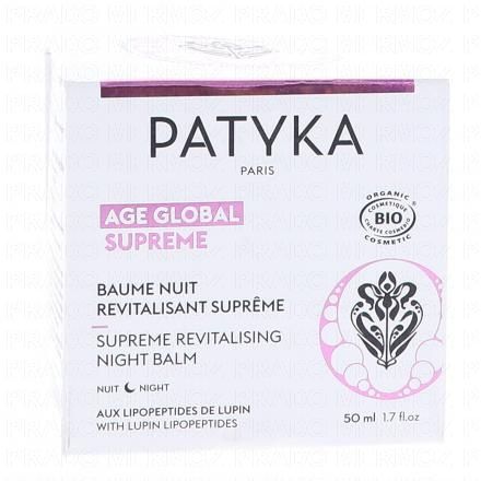 AGe Global Supreme - Baume nuit revitalisant bio 50ml