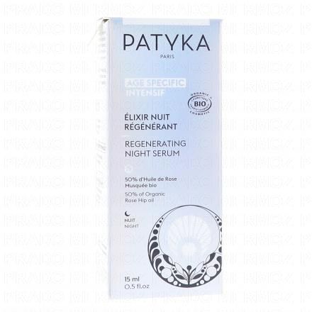 PATYKA Rides & fermeté - Elixir nuit réparateur flacon pompe 15ml
