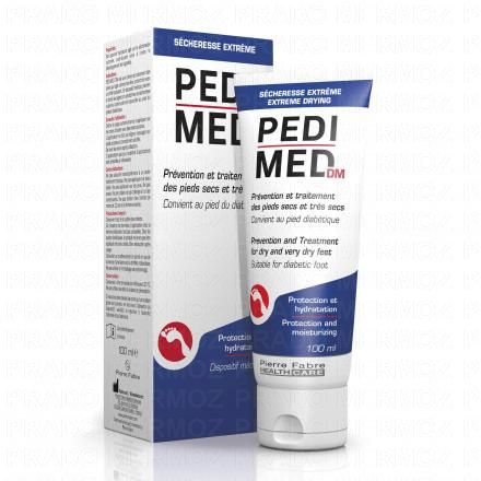 PEDIMED Prévention et traitement des pieds secs et très secs 100ml