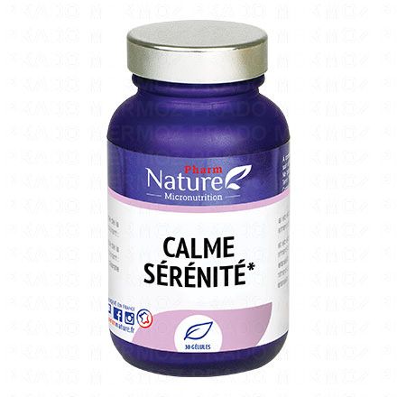 PHARM NATURE MICRONUTRITION Calme sérénité x 30 gélules