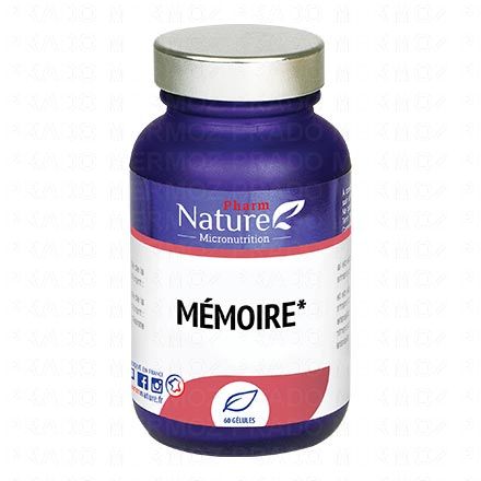 PHARM NATURE MICRONUTRITION Mémoire 60 gélules