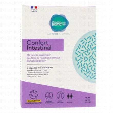 PHARMABIOTIC Confort Intestinal 30 gélules