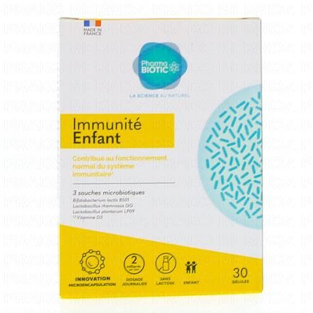 PHARMABIOTIC Immunité Enfant x30 gélules