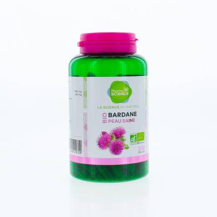 PHARMASCIENCE Beauté - Bardane Bio 200 gélules