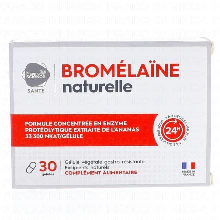 Bromélaïne Naturelle 30 gélules