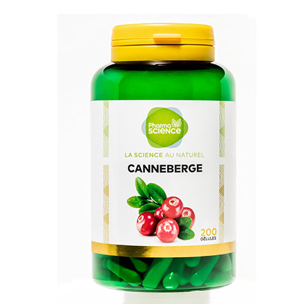 PHARMASCIENCE Tonus - Canneberge 200 gélules