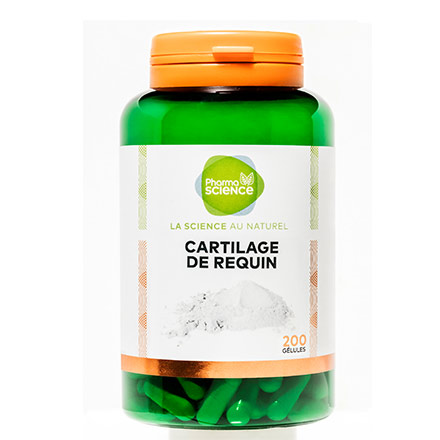 PHARMASCIENCE Cartilage de requin 200 gélules